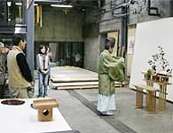 グレゴリーコルベール 特注で和紙を製作